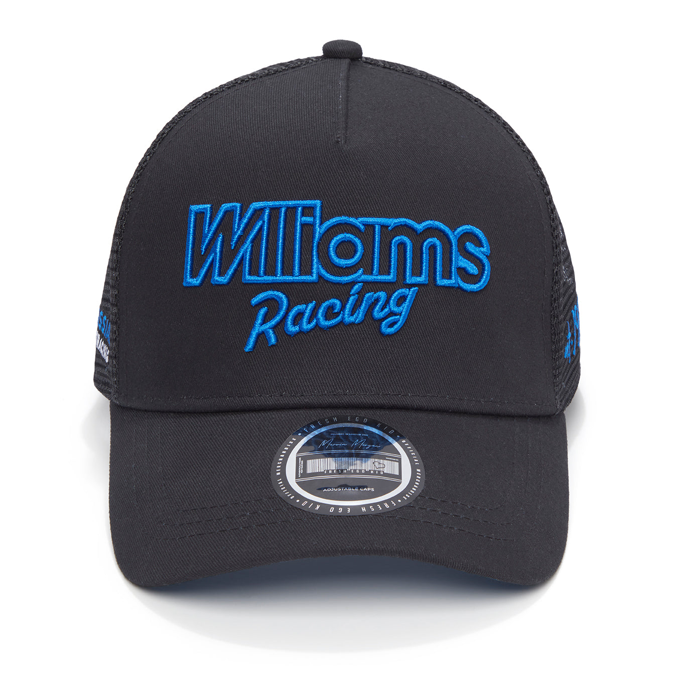 Williams Racing X Fresh Ego Embroidered Cap Unisex - Black/Blue
