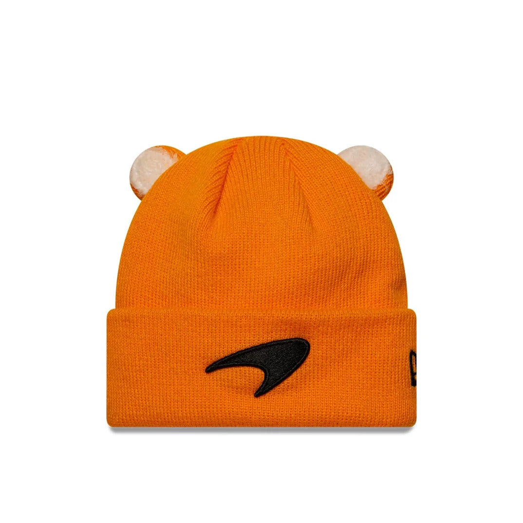 McLaren Racing F1 Ears Cuff Beanie Infant - Papaya