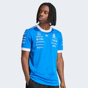 Mercedes AMG Petronas F1 Team 2026 Blue Wonder Authentic Driver Jersey Mens - Blue