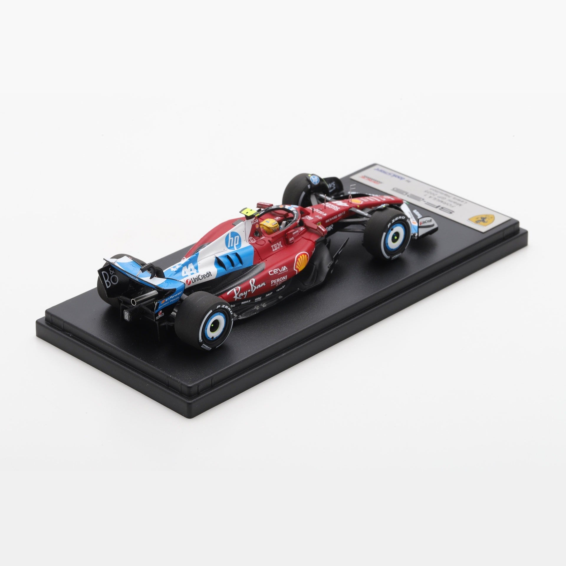 Looksmart Scuderia Ferrari F1 Team SF-25 Lewis Hamilton 2025 Miami GP F1 Car - 1:43 Scale
