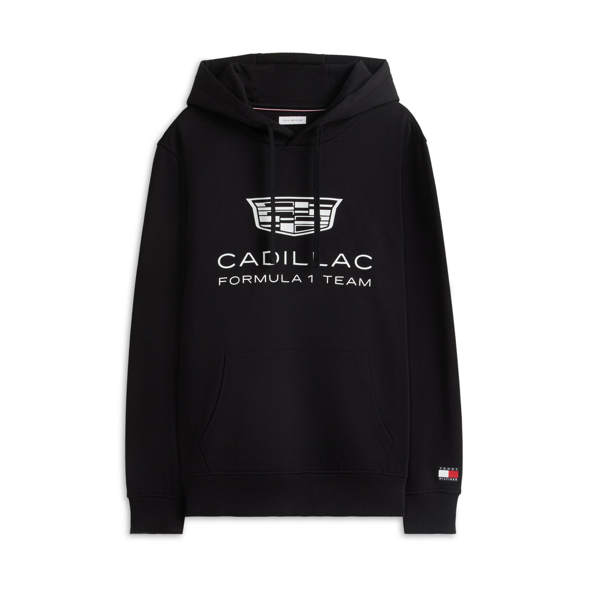 Cadillac F1 X Tommy Hilfiger Shield Hoodie Mens - Black