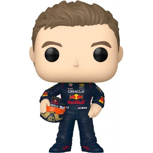 Funko Pop! #8 Red Bull Racing Max Verstappen With Helmet Mini Figure - Navy