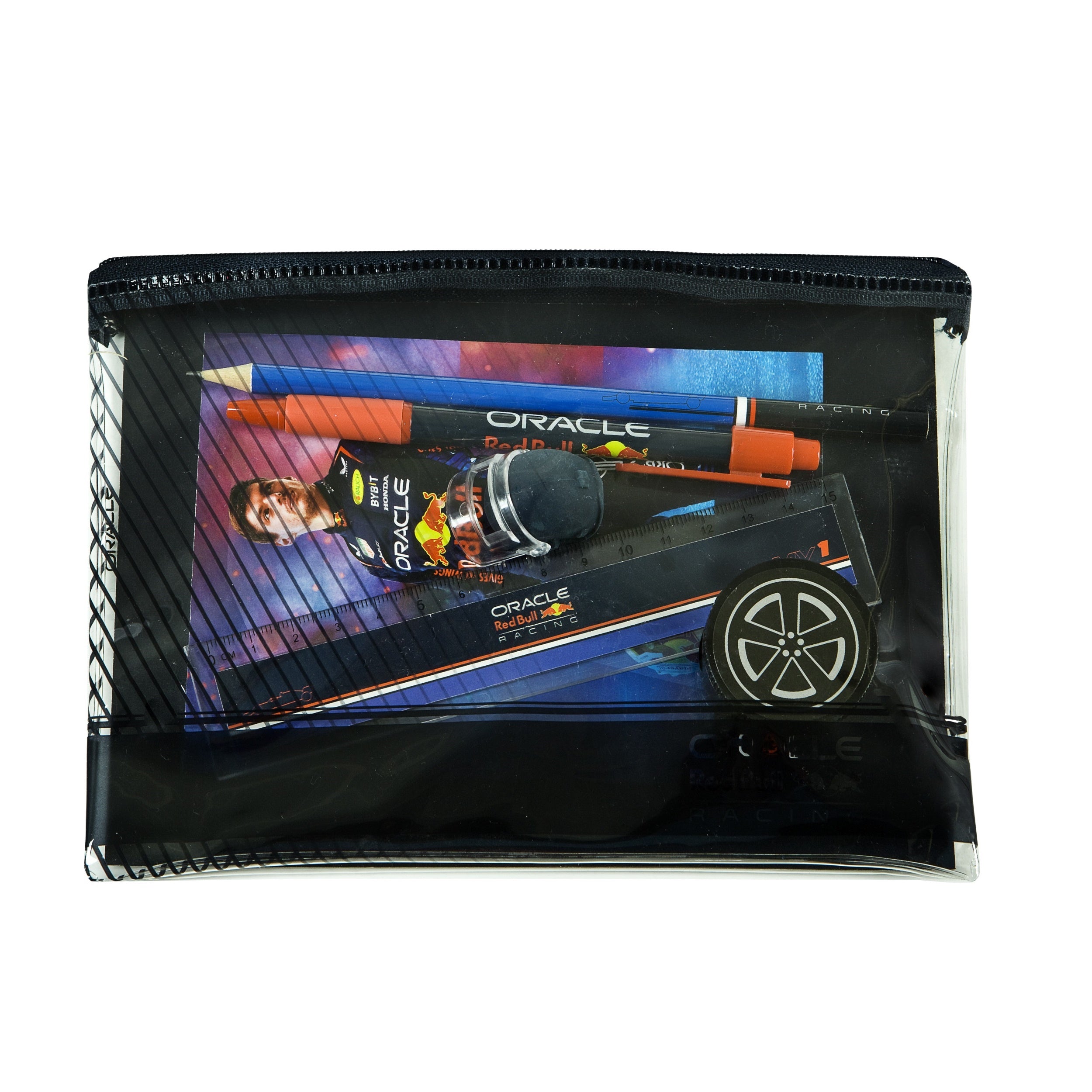 Red Bull Racing F1 Max Verstappen Writing Set In Bag Unisex - Navy