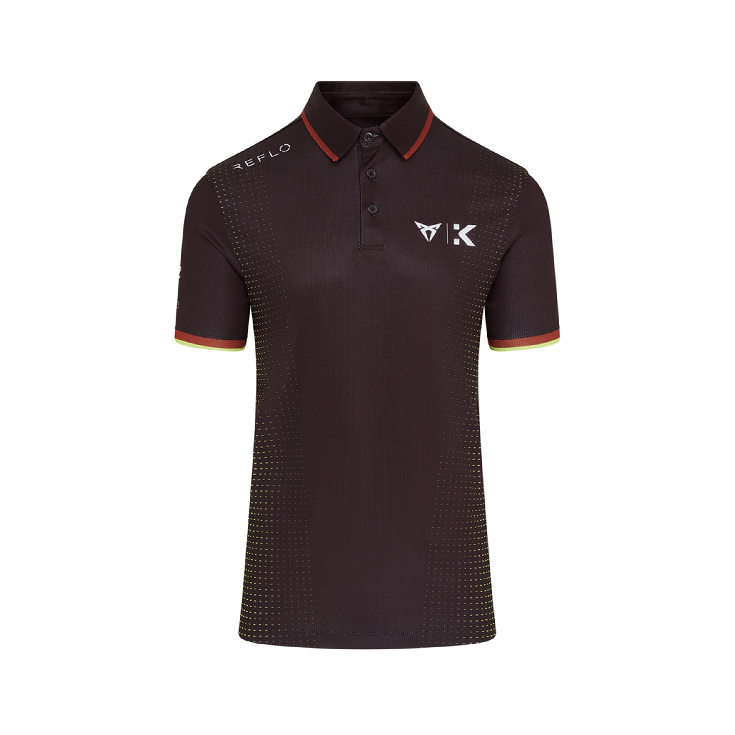 Cupra Kiro Formula E Team Short Sleeve Polo Shirt Unisex - Black
