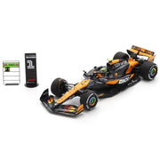 Spark McLaren Racing F1 Racing F1 MCL38 Lando Norris 4 2024 Abu Dhabi Winner Car Papaya - 1:43 Scale