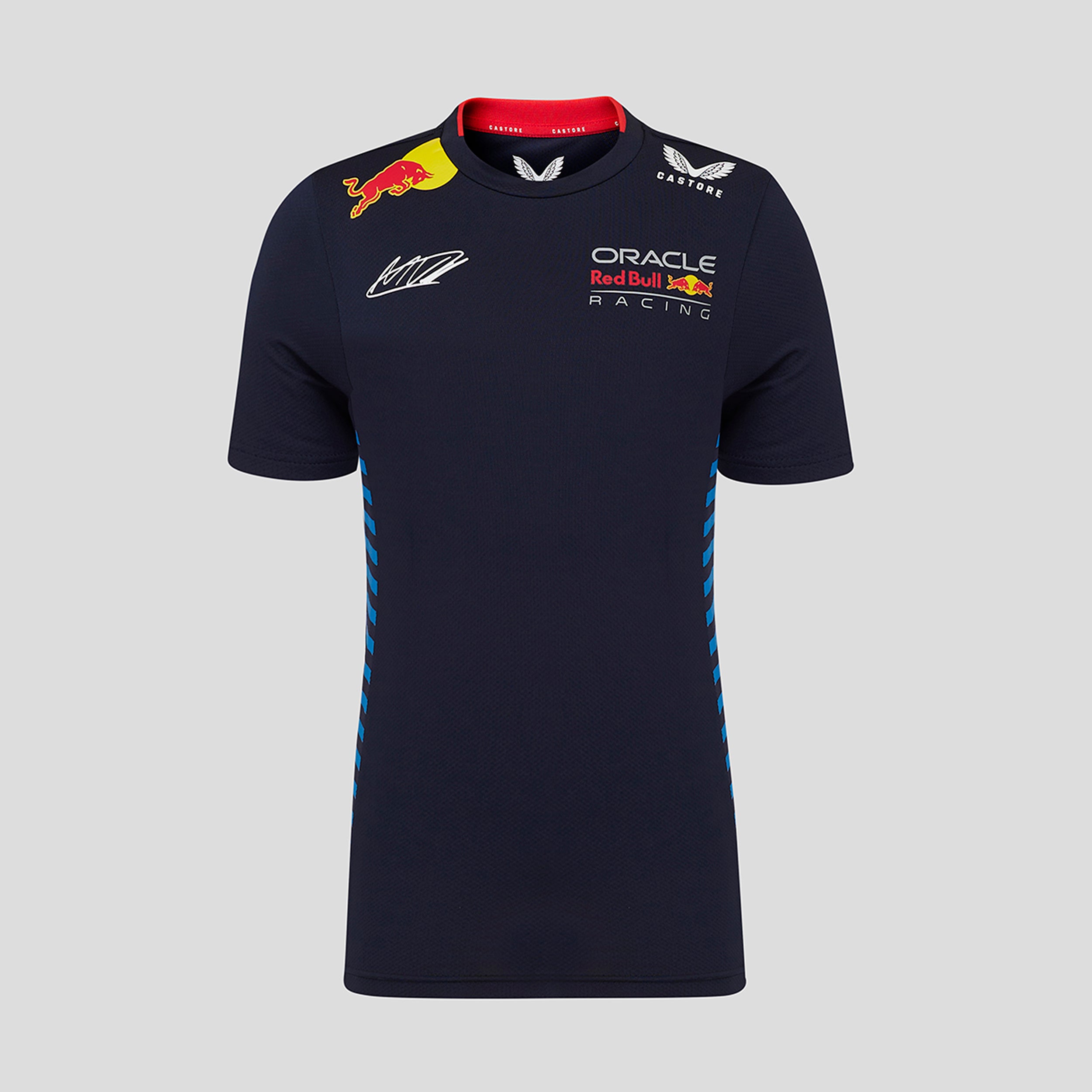 Red Bull Racing F1 Team 2024 T-Shirt Driver Sergio 'Checo' Perez Kids - Night Sky