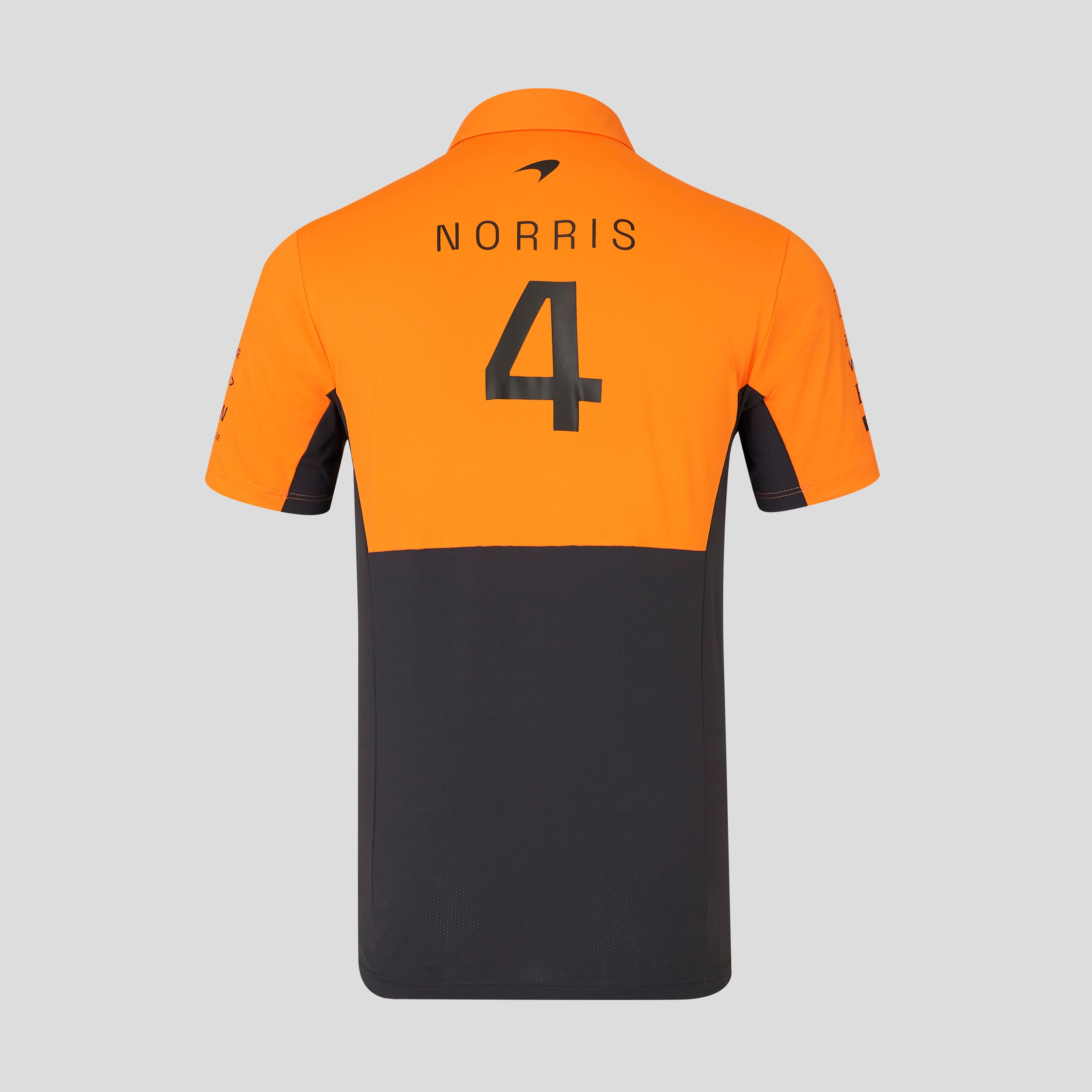 McLaren Racing F1 Team 2024 Polo Shirt Lando Norris Mens - Papaya