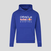 Red Bull Racing F1 Oracle Relaxed Fit Overhead Hoodie Unisex - Bluing