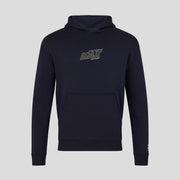 Red Bull Racing F1 Max Verstappen Pixel Back Graphic Hoodie Unisex - Night Sky