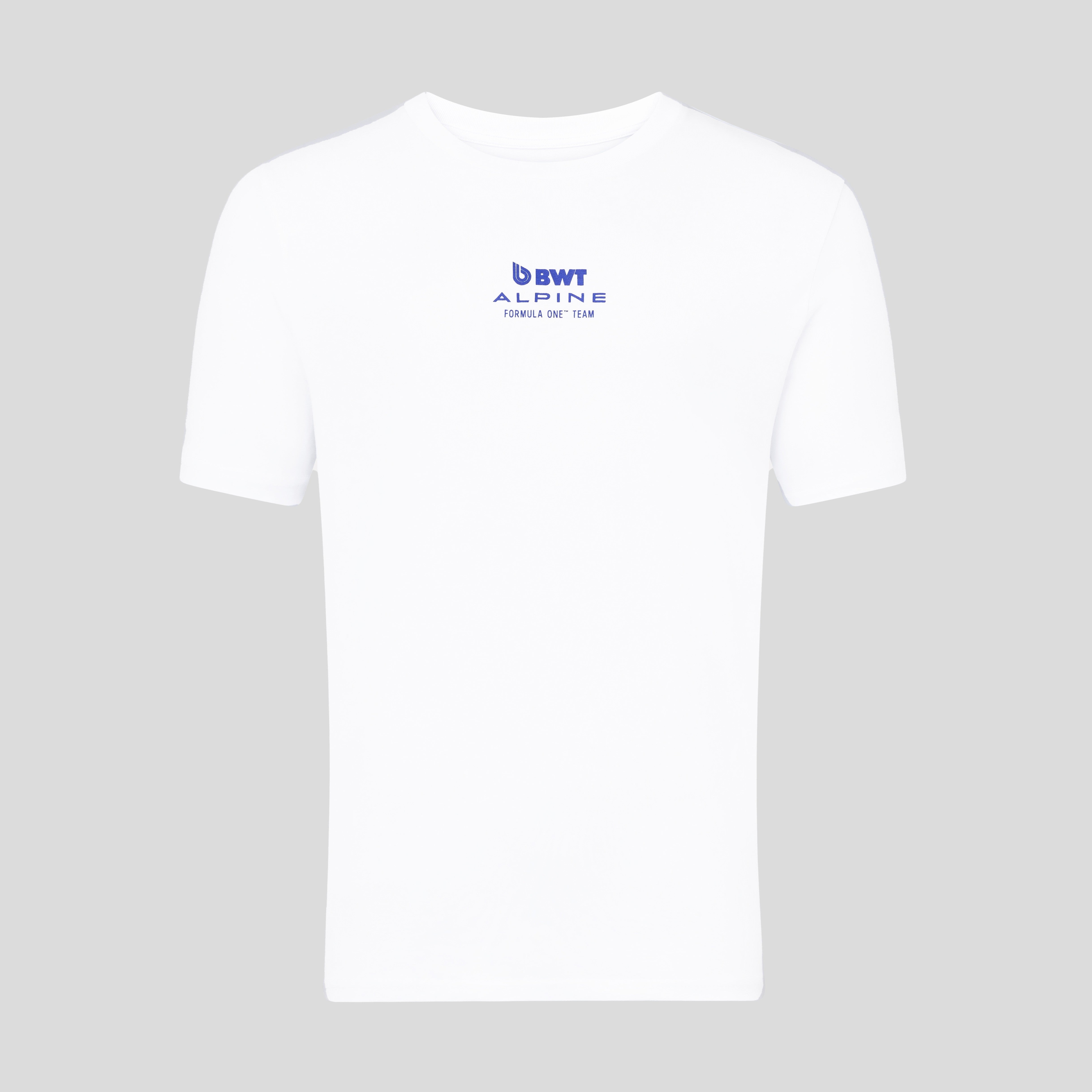 Alpine F1 Relaxed Fit Tee Unisex - White