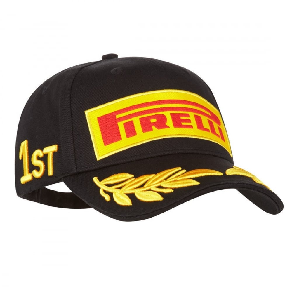 Pirelli Great Britain Podium Cap Unisex - Black